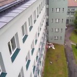 Instalace zábran proti holubům
