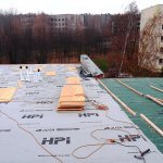 Instalace dvouplášťové falcované střechy